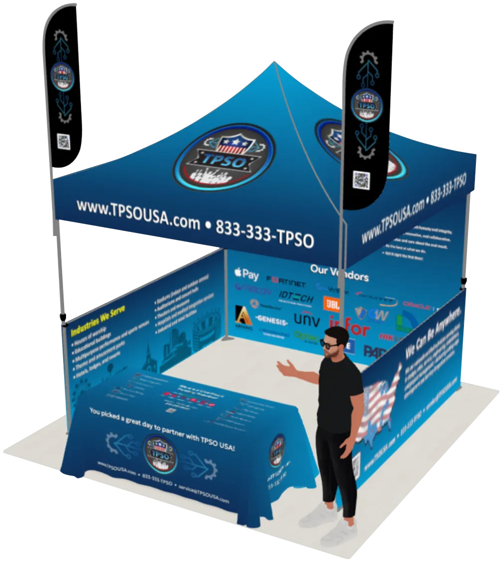 TPSO USA Event Marketing Tent